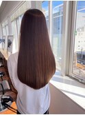 髪質改善ストレート+艶トリートメント