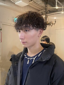 グリーン 高田馬場(green) 【SANA】マッシュ×波巻きパーマ