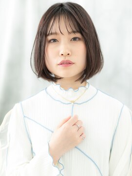 ドクターズサロン LAB 小山店 内巻きワンカールでまとまる☆前下がりボブk小山20代30代40代