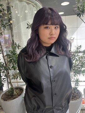 ヘアーアンドメイク ビス(HAIR&MAKE bis) 1ブリーチでできるシルバーラベンダー♪【多田華歌】