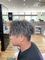 スウェル 西千葉店(Swell)&nbsp;ハイライトツイストスパイラル[西千葉駅/Men's/メンズ/パーマ]