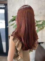 ルーツホーム(Roots Home)&nbsp;セミロング×ボルドー