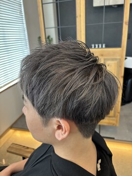 カルムヘアー(Calme hair) (夏カラー)アッシュグレー