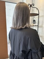 アチーブ ヘア デザイン(achieve hair design)&nbsp;グレージュカラー透明感カラー艶感10代20代30代ハイトーン