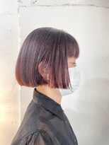 ヴァージ(Verge)&nbsp;レイヤーカット/ウェーブパーマ/前髪/こなれミディ[代官山駅]