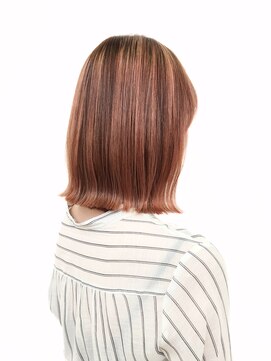 アッシュ 十日市場店(Ash) ハイライトピンクグレージュ