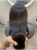 髪質改善ストレート×髪質改善トリートメント