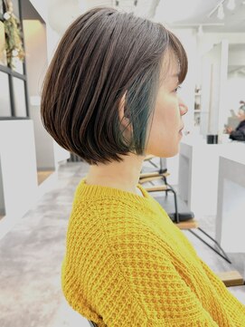 インセプション 銀座(INCEPTION) 前下がりショート・ボブ/絶壁解消/前髪あり/30代/40代/50代