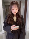 《袴田》カーリーレイヤー　ブラウン