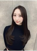 【kumu】 顔周りカット/ロングレイヤー/栄/名古屋/20代/30代
