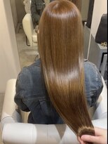 アフロディーテ(hair make aphrodite) ミルクティベージュ×オーダーメイドヘアエステ