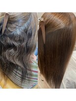 ニコ ヘアリラクゼーション(Nico hair relaxation)&nbsp;20代30代40代大人可愛いツヤ髪ナチュラルブラウンストレート