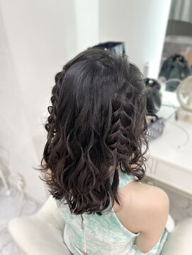 ヘアーメイクサロンアール(hair make salon R) 編み込みツイン