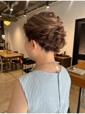 【kacho】ヘアアレンジ　パーティーお呼ばれ