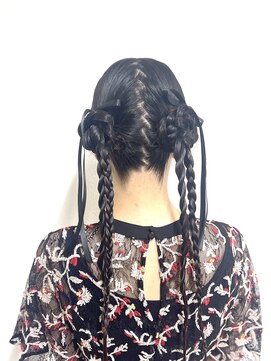 ヒュミ(hymy) 結婚式参列に♪/お呼ばれヘア/おとなっぽヘア/ゆるふあ/韓国ヘア