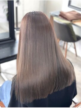 ヘアサロン エフ 渋谷(F) #ミルクティーベージュ　#アッシュベージュ　#ブロンドベージュ