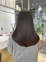 ロンドルピナス 小倉(Lond Lupinus)&nbsp;黒髪カタログ/オリーブグレー/ココアベージュ/小顔に見せるヘア