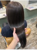 【髪質改善】透明感グレージュ!