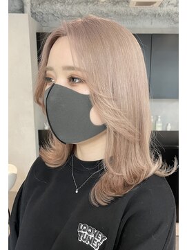 ホープ(hope) ピンクベージュ/ベージュ/ミルクティー/レイヤーボブ