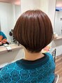 ヘアアンドメイク ブランシュ(HAIR&MAKE BLANCHE)&nbsp;マッシュショート丸みがあることでキュートさアップ