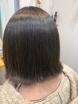 ルヴェール 茜部店(LeVert)&nbsp;美髪矯正×外ハネラインボブ