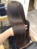 【新生活】透明感抜群♪髪質改善カラー+高級トリートメント￥14300→￥11000