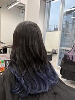 アライブ ハラジュク(ALIVE harajuku) ブリーチインナーバレイヤージュグラデーションカラー夕貴