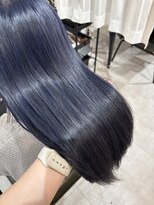 トリムバイエンヴィ(tlim by ENVY) ブリーチありネイビーブルー