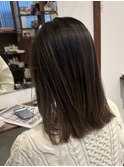 ROUIS 津田沼 バレイヤージュ×ミルクティ