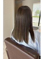 ナップヘアー(nap hair)&nbsp;透明感グレージュで叶う艶髪