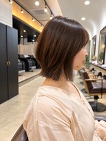 エトネ ヘアーサロン 仙台駅前(eTONe hair salon)&nbsp;ふんわり艶！美シルエットボブ