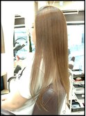 カット＋クリスタル縮毛矯正（毛髪再生縮毛矯正ストレート）