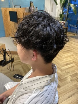 オーク 鷺沼(OAK) カジュアルメンズパーマヘア☆【OAK鷺沼/韓国/イルミナカラー】