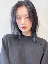 アルバム 渋谷パルコ(ALBUM)&nbsp;★シースルーブラックロブレイヤー_ショコラアッシュ_28393☆