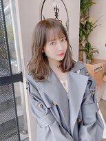 サロンドミルク 原宿(salon de MiLK)&nbsp;【salon de MiLK 原宿】大人かわいいシナモンベージュ