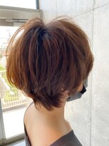 ジーナハーバー(JEANA HARBOR)&nbsp;大人パーマ無造作ボブ☆ふんわり毎日のセットを楽に☆