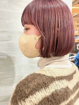 ヘアアンドビューティー クローバー(Hair&Beauty Clover)&nbsp;mini bob/ベビーピンク/ミルクティーピンク