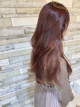 マーリャヘアー(mallia hair) ピンクヘアカラー