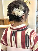 卒業式ヘアセット