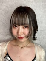 ロンドヴァリー 渋谷店(Lond vallee)&nbsp;前髪インナーカラーグレージュ！