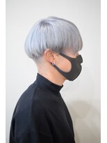 ファイブバイジエクト 堀江(FIVE by The Ect)&nbsp;シルバーメンズマッシュスタイル