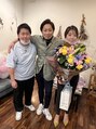 ヴェルネージュ(Belle neigu) 大好きな姉、弟です。３人美容師、3店舗目標クリア★