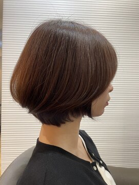 ビスケ(BiSKe) 大人ショート　ビジネスokハイライト