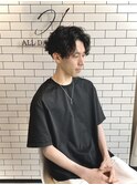 ２０代イケメンビジネスニュアンスパーマ【京都駅】３０代４０代