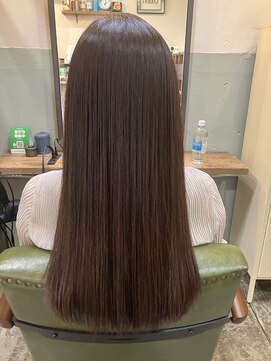 アッタニコ(atta2co) 縮毛矯正 髪質改善 ツヤ ベージュ