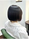 ぱつっとボブ
