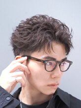 フィフス トウキョウ (fifth TOKYO) 渋谷フェザーショート毛流れセンターパートフェザーパーマ30代