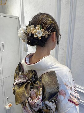 ルーメ(lume) #着付け #成人式ヘア