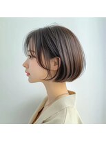 ユキオ オブ ヘアー(YUKIO of Hair)&nbsp;大人可愛い丸みボブピンクラベンダーベージュベビーピンク