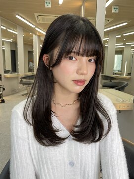 ボタン ハカタ(VOTAN hakata) 博多/福岡/韓国ヘア/前髪顔周りカット/レイヤー/暗めカラー